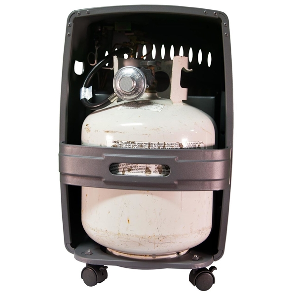 Comfort Glow GCH480 Cabinet Heater, 13-3/4 in W, 23 in H, 6000, 12,000,  18,000 Btu, Liquid Propane
