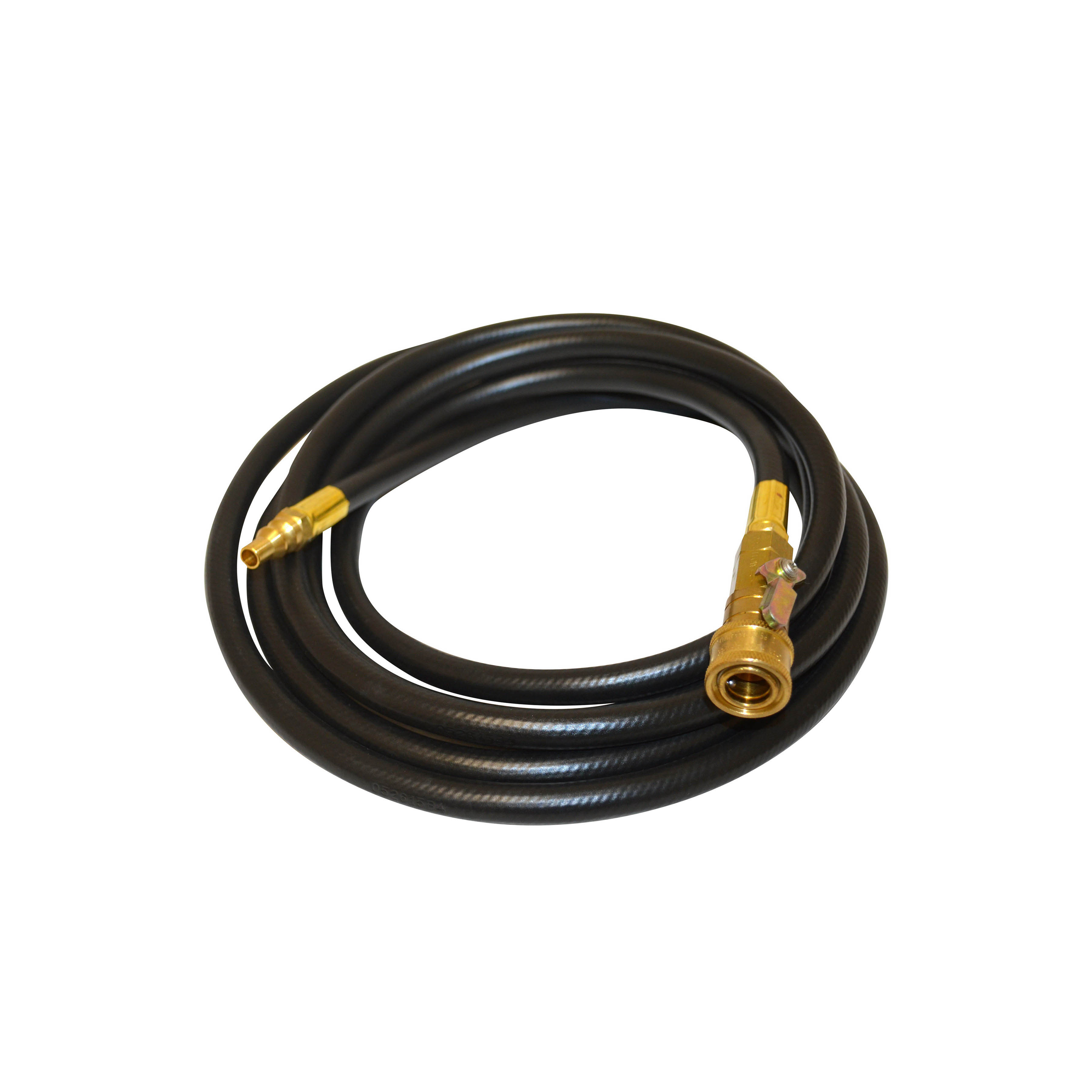 ENERCO F171806 Propane Hose Assembly with Shut-Off Valve, 12 ft L